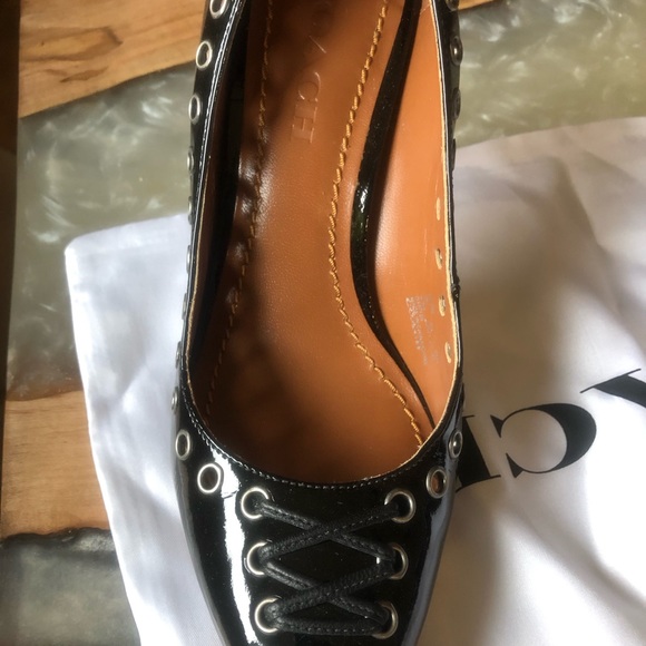 Coach  Patton leather heels 3.5 inch - Picture 5 of 7